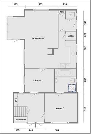 Floorplan - Zuideinde 1, 7875 CC Exloo